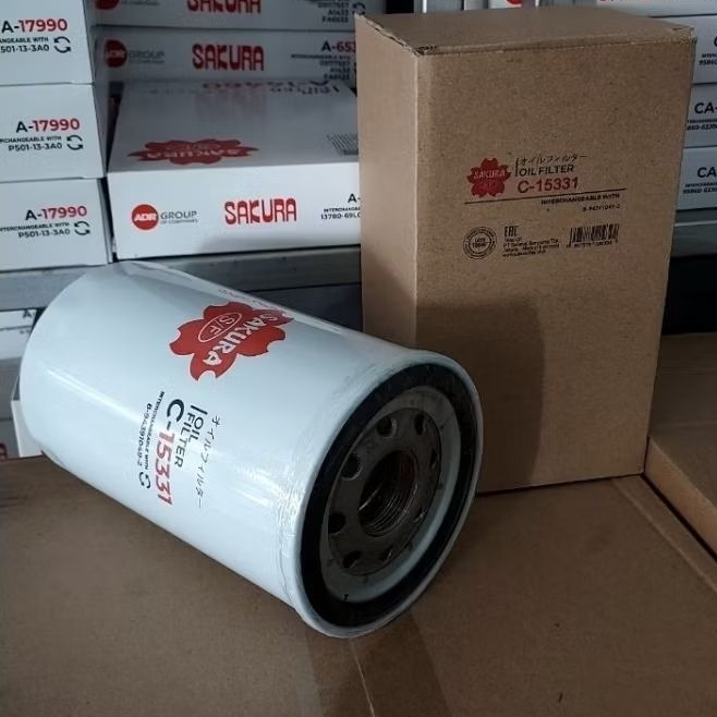 ไส้กรองน้ำมันเครื่อง อีซูซุ ร็อคกี้ Isuzu Rocky : 195hp​ FTR:240hp​ FVM:240hp​ FVM:300hp