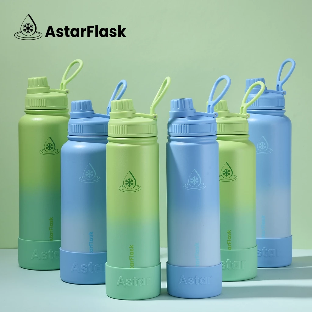AstarFlasks 16oz 22oz 32oz 40oz แก้วนํ้าเก็บความเย็น แก้วเก็บความเย็น เย็น แก้วสแตนเลส แก้วน้ำสูญญากาศ กระติกน้ำ thumbnail 10