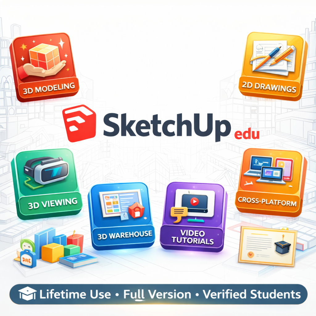 🔥 SketchUp Pro สำหรับการใช้งาน ที่รวดเร็วและมีประสิทธิภาพ