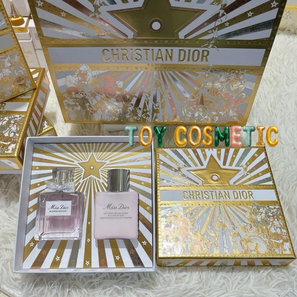 เซ็ทของขวัญ เซ็ทน้ำหอม New Set 2025 Miss Dior Blooming Bouquet 50 ml(ป้ายไทยพร้อมถุงริบบิ้น Limited)