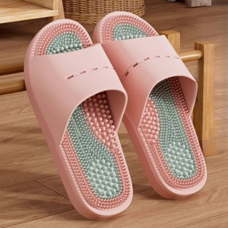 ตัวเลือกของเทรนด์ รองเท้าแตะนวดพื้นหนาสำหรับคู่รัก นุ่มและกั…