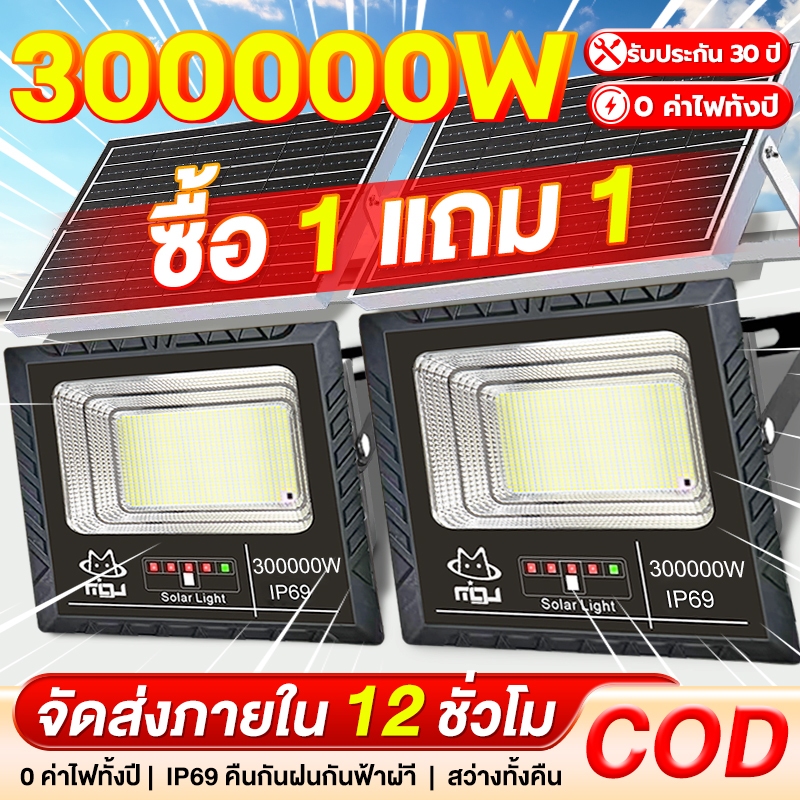 TZL ໄຟໂຊລ່າເຊວ Solar lights ສຳລັບຕິດບ້ານ ຊາດໄດ້ທັນຕອນກາງເວັນ ບໍ່ເສຍໄຟຟ້າ ກັນນ້ຳ ແລະກັນຟ້າຜ່າ