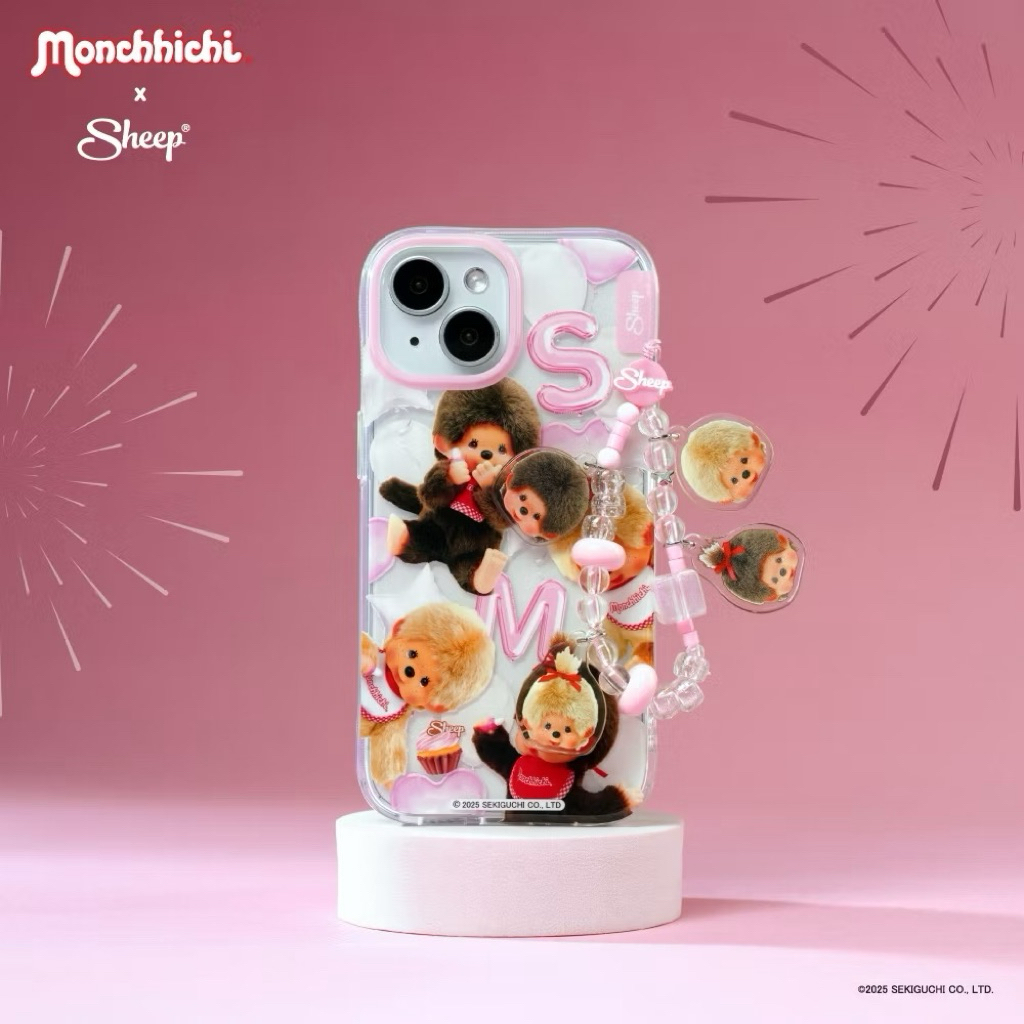 พร้อมส่งจากไทย ❤️ เคสโทรศัพท์ Apple Sheep Collection Monchhichi M เคสไอโฟน&ซัมซุง ฟรี GriptokหรือStrap case ราคา ถูกที่สุด ดีลบีเคเค