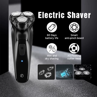 ENCHEN BlackStone 3D Electric Shaver เครื่องโกนหนวดไฟฟ้า กันน้ำ มีหัวกันจอน โกนเกลี้ยงเกลา พกพาสะดวก