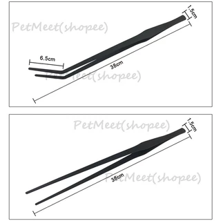 ถูก🎉ฟอร์เซป forceps แสตนเลส ขนาด 27/38cm ปลายตรงและงอ คีบใช้งานง่าย ทนทาน ปลา forcep กรรไกร ที่เขี่ยปาดดิน