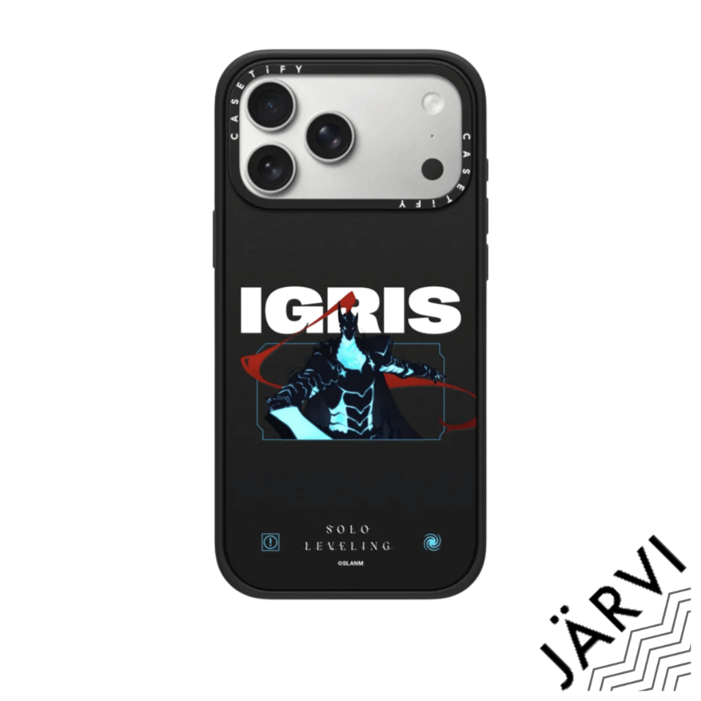 [ส่งด่วน/พร้อมส่ง] CASETiFY | Shadow IGRIS Phone Case [Solo Leveling] For iPhone Samsung แท้