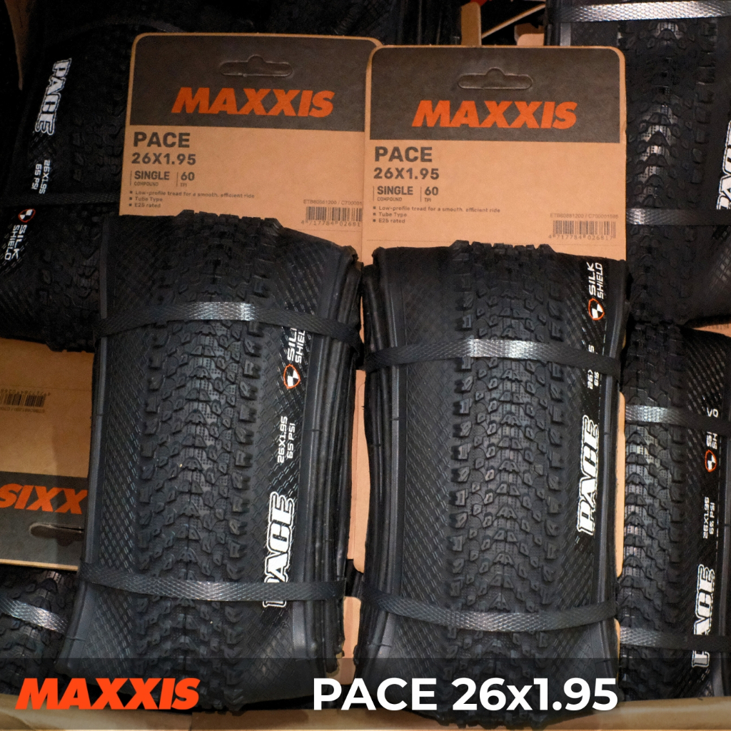 ยางนอกพับ ยางเสือภูเขา MAXXIS รุ่น PACE 26x1.95 / 27.5x1.95 / 29x2.10