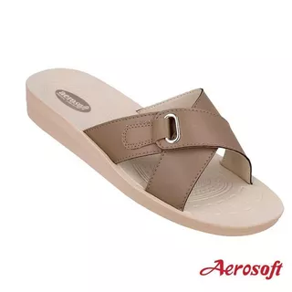 Aerosoftรองเท้าแตะผู้หญิงเพื่อสุขภาพ ลำลองเดินเบาสบายเท้าเปิดส้น งานสวย แอโรซอฟรุ่น Easy21
