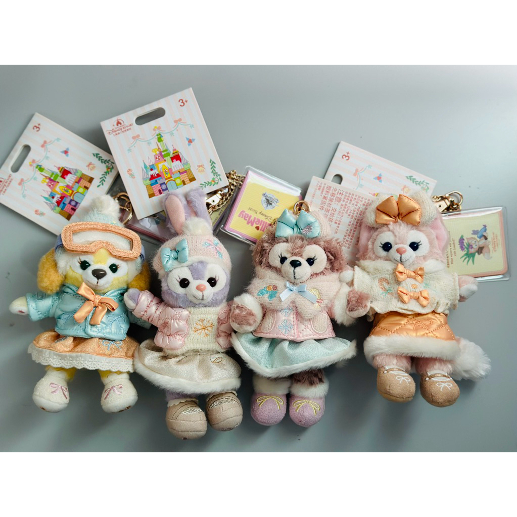 🎉New Collection🎉พร้อมส่ง พวงกุญแจ Duffy Linabell จาก Disney เซี่ยงไฮ้/ฮ่องกง