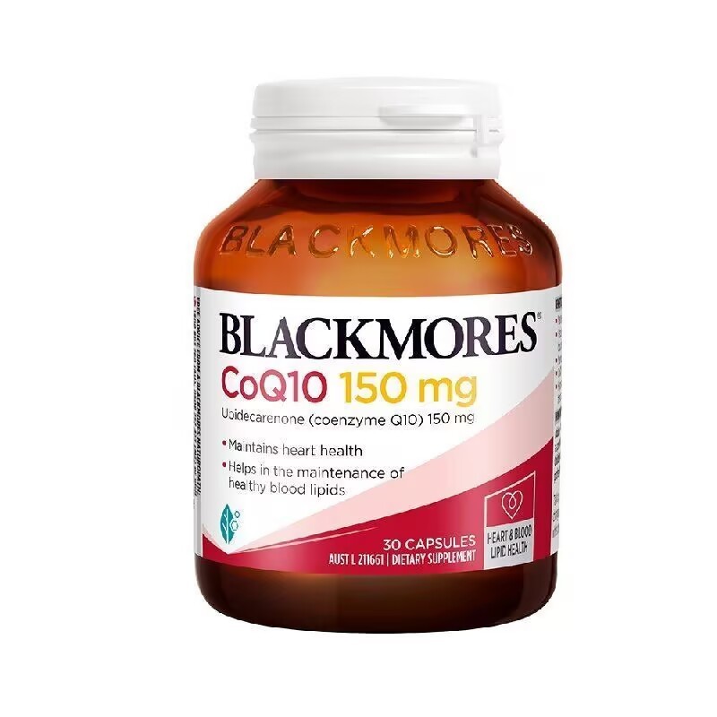 blackmores australia coenzyme q10 softgels 150mg 30 capsules imported EXP:2027