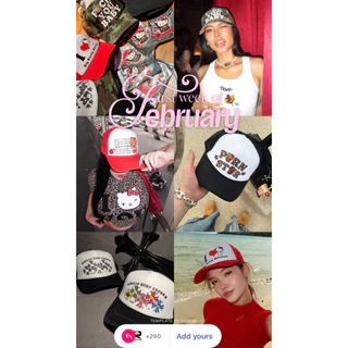 RAF31 - Hello b*tch Trucker cap (หมวก)