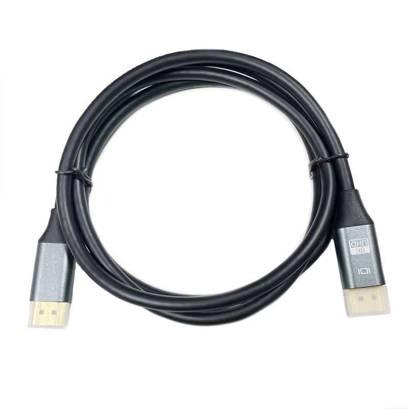 สายสัญญาณ DisplayPort v1.4 8K DisplayPort To DisplayPort 8K 60HZ 4K 240HZ 1080p 360Hz