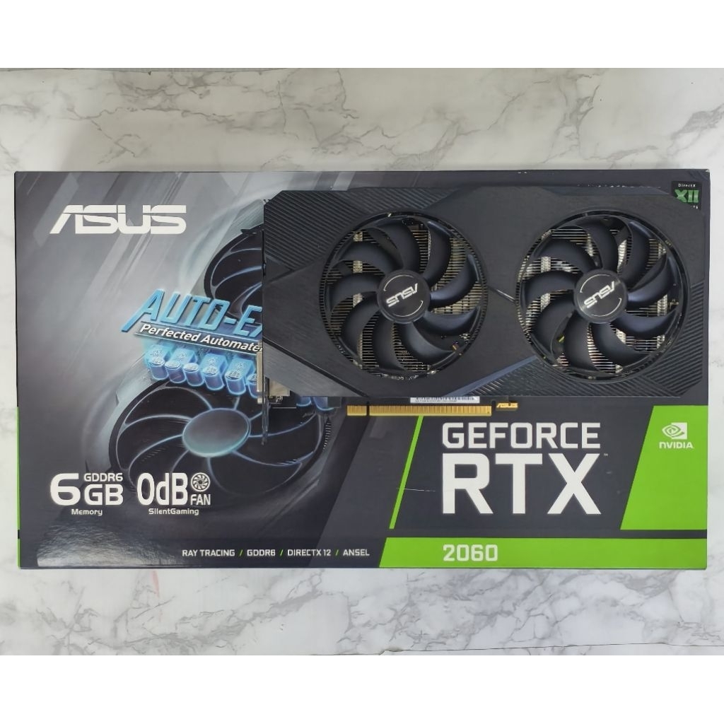 ASUS GeForce RTX 2060 6G DDR6  มือสอง พร้อมส่ง