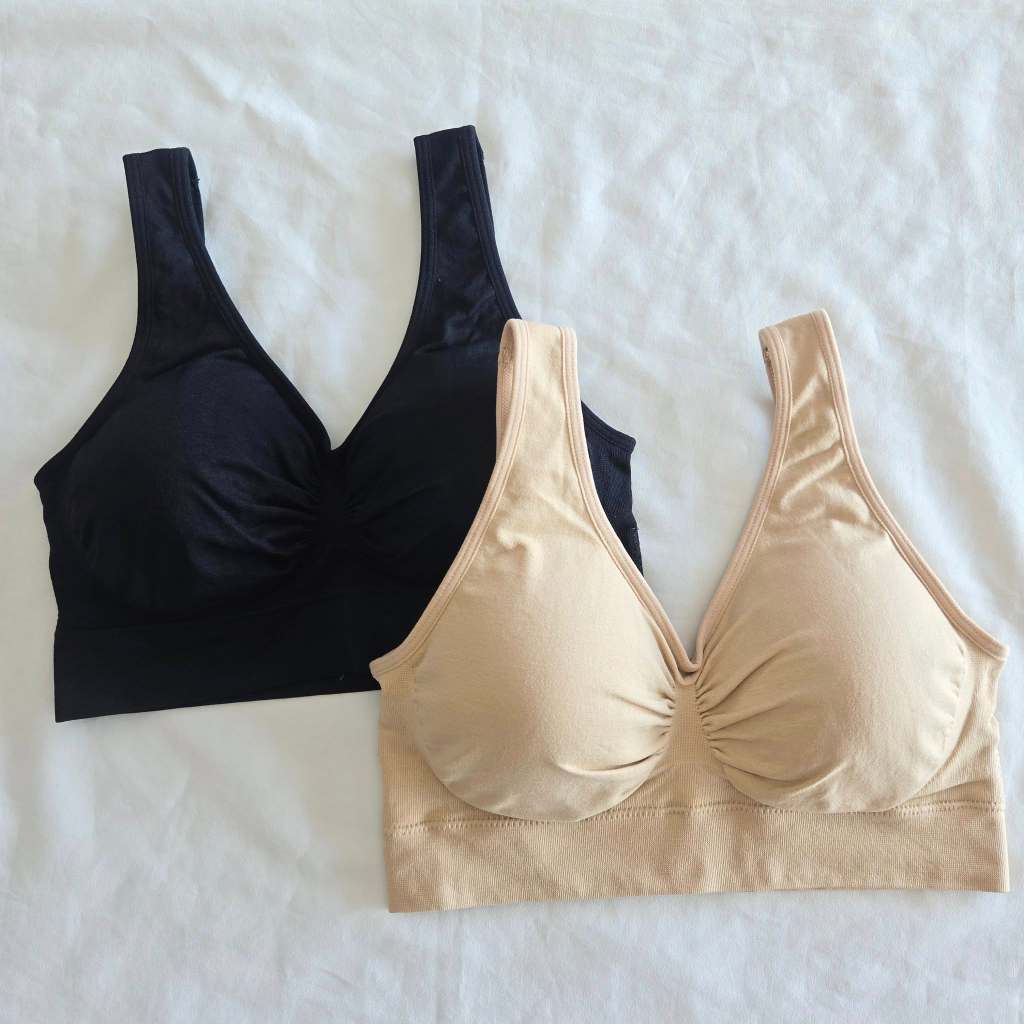 Sabina Soft Collection (SBXA889) บราผ้าทอ ขนาดฟรีไซส์ ตัดป้ายแบรน