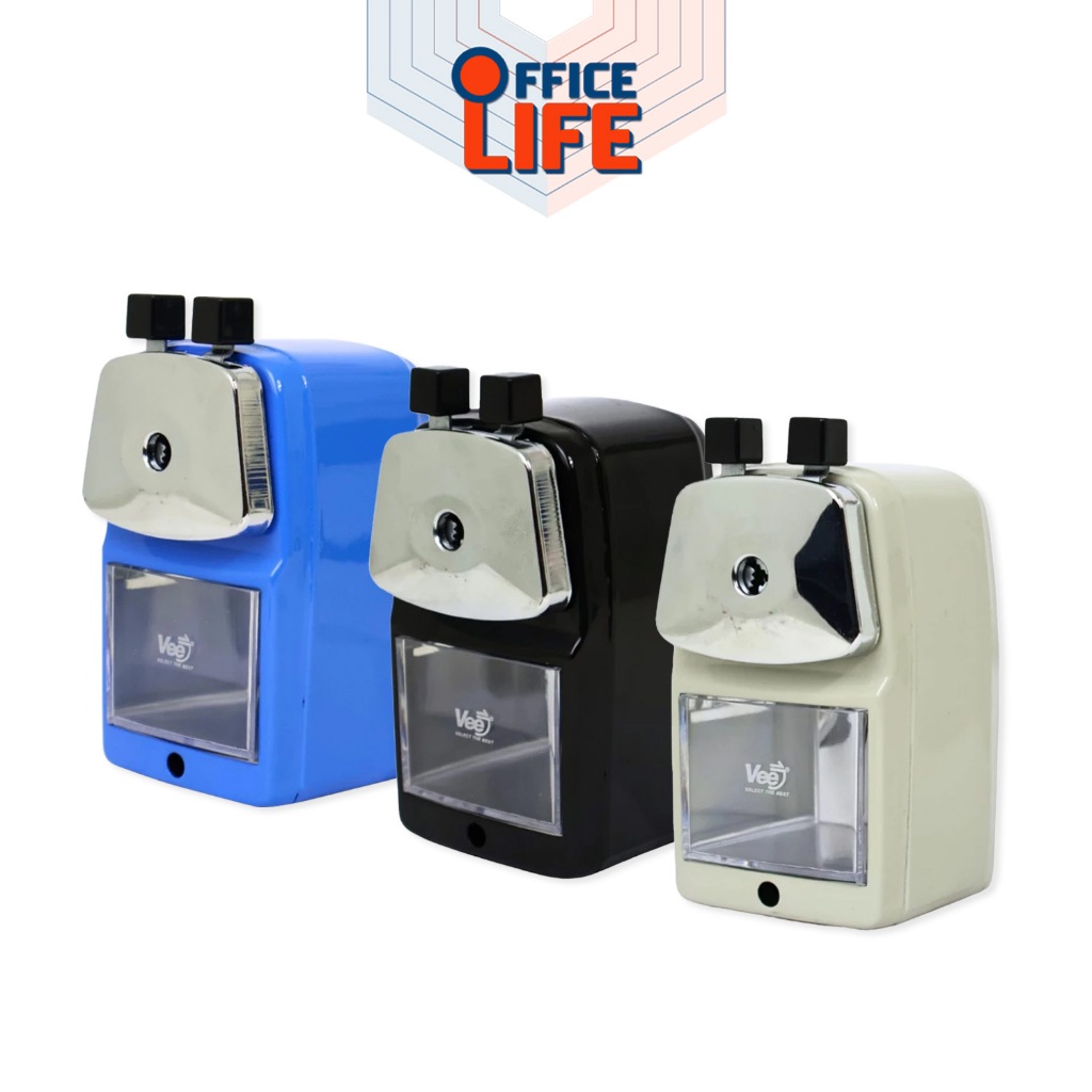 VEE (วี) เครื่องเหลาดินสอ เครื่องเหลา รุ่น SR11 ( 1 เครื่อง คละสี )