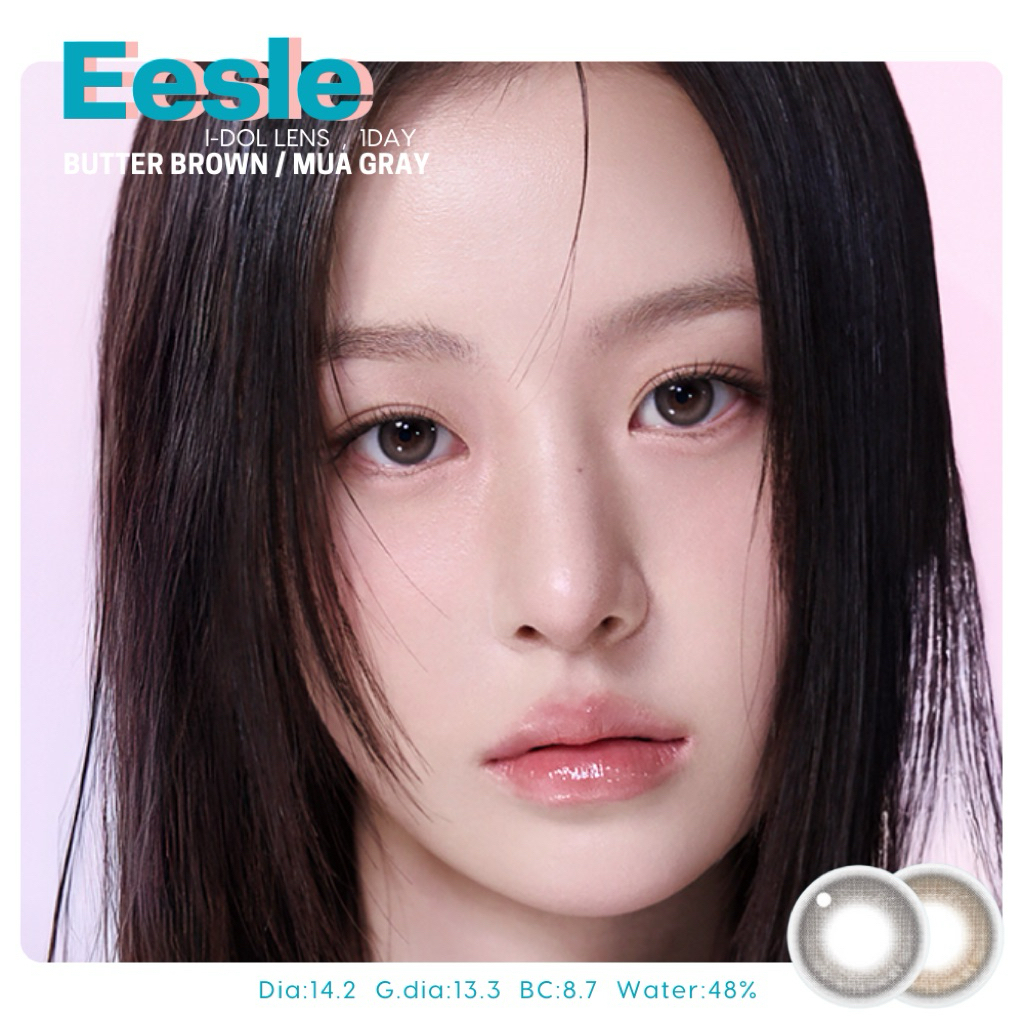 🌙🫧 NEW📍(รายวัน/แบ่งขาย)  idollens - eesle คอนแทคเลนส์รายวันรุ่นใหม่ล่าสุด มีสายตาปกติ/ค่าสายตา