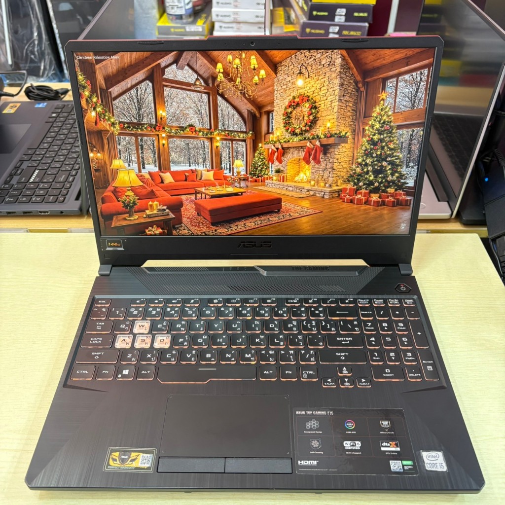 ASUS  TUF  GAMING  F15  FX506LHB – HN323W  สภาพเครื่อง  80%
