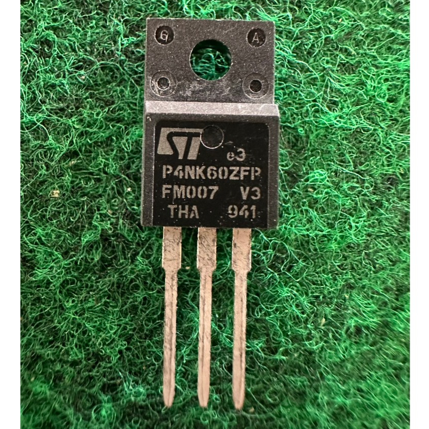 P4NK60ZFP STP4NK60ZFP 4NK60  , P4NK80ZFP STP4NK80ZFP 4NK80 , P4NK60Z  , STP  P4NK  จำนวน 1 ตัว