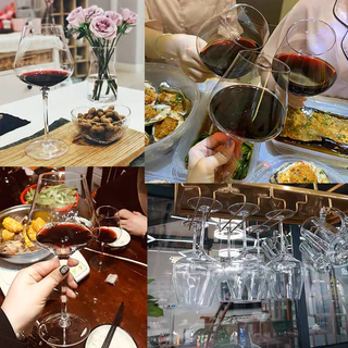 แก้วไวน์ แก้วไวน์แดง 16 ออนซ์ ของขวัญ แก้วแชมเปญ Red wine glass เหยือกไวน์คริสตัล แก้วโอเชี่ยน ความหรูหราระดับไฮเอนด์