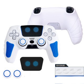 PS5 เคสซิลิโคน  Anti-Sweat Cover,พร้อมตีนแมว สติกเกอร์ติดจอย…