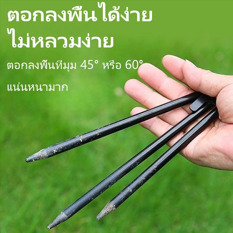 สมอบกเหล็กหล่อคาร์บอน 20/30/40 ซม. ชุด 4 ชิ้น thumbnail 4