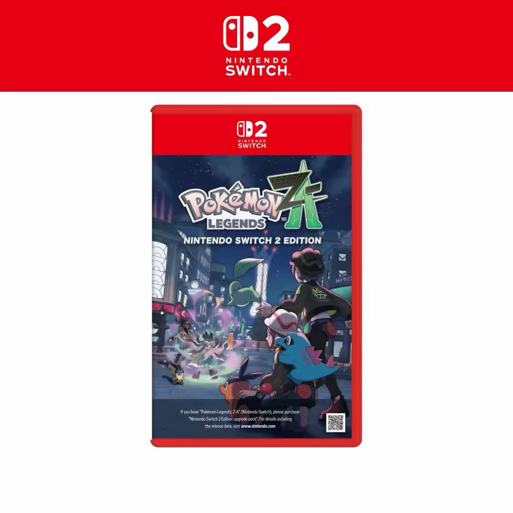 NS Pokemon ZA Nintendo Switch 1/2 Game Pokémon Legends Z-A / Asia English มือ 2