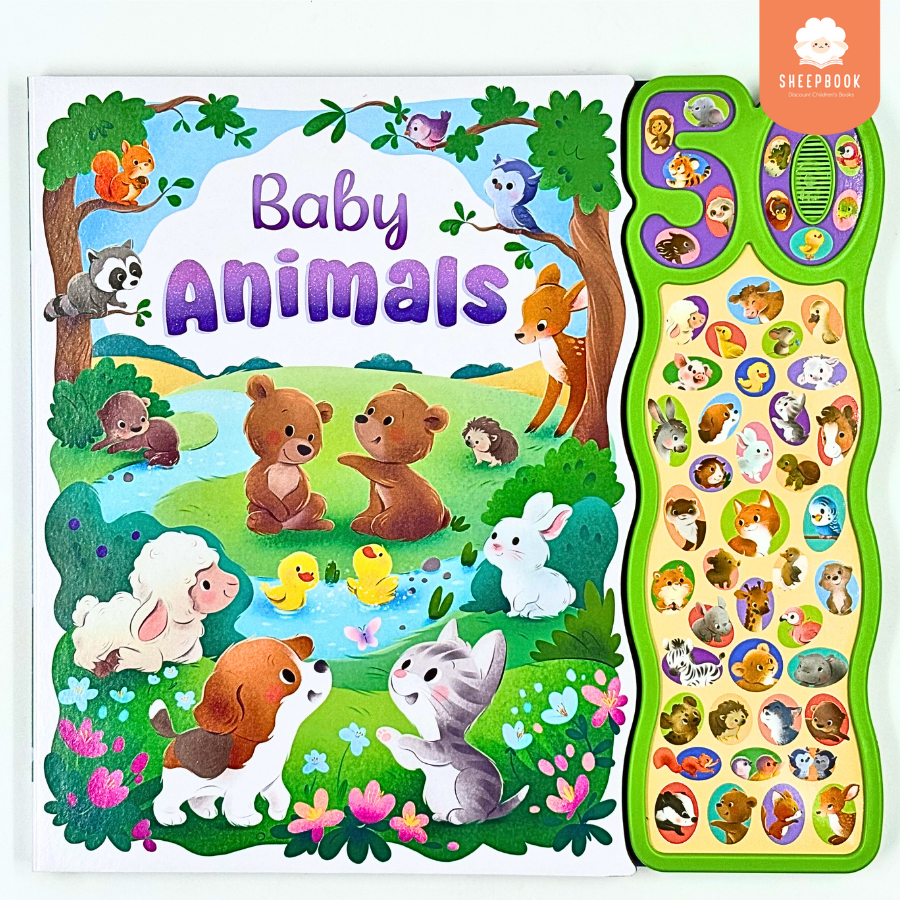 บอร์ดบุ๊ค Baby Animals เสียงสัตว์ 50 เสียง k3f6