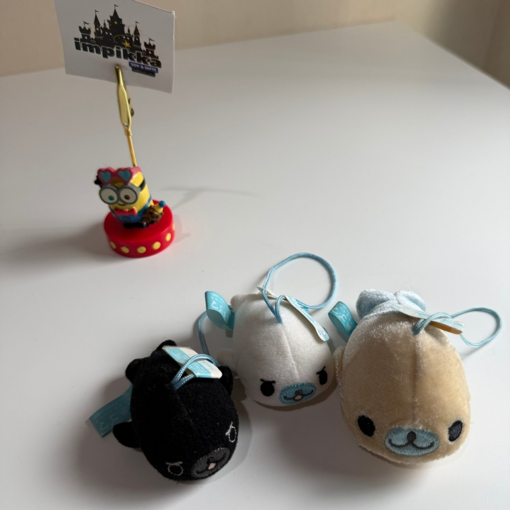 💖( New 🌟 พร้อมส่ง ) พวงกุญแจ ตุ๊กตา มาเมะโกมะ san-x mamegoma keychain From Japan 🇯🇵