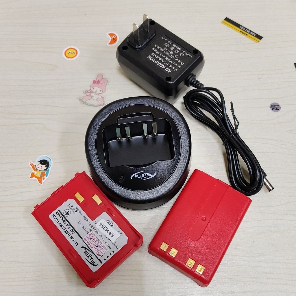 #FB580แท่นชาร์จ,แบตเตอรี่วิทยุสื่อสารFUJITEL FB580,FB144