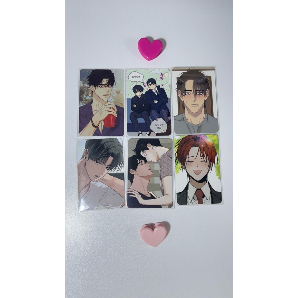 (พร้อมส่ง) การ์ด unsleep/2020/ถิ่นคนเถื่อน/boomtoon in thailand manhwa bl โฟโต้การ์ด