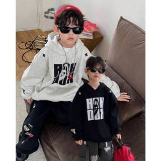 🛒พร้อมส่ง ☑️เสื้อฮู้ดเด็กแขนยาวกันหนาว