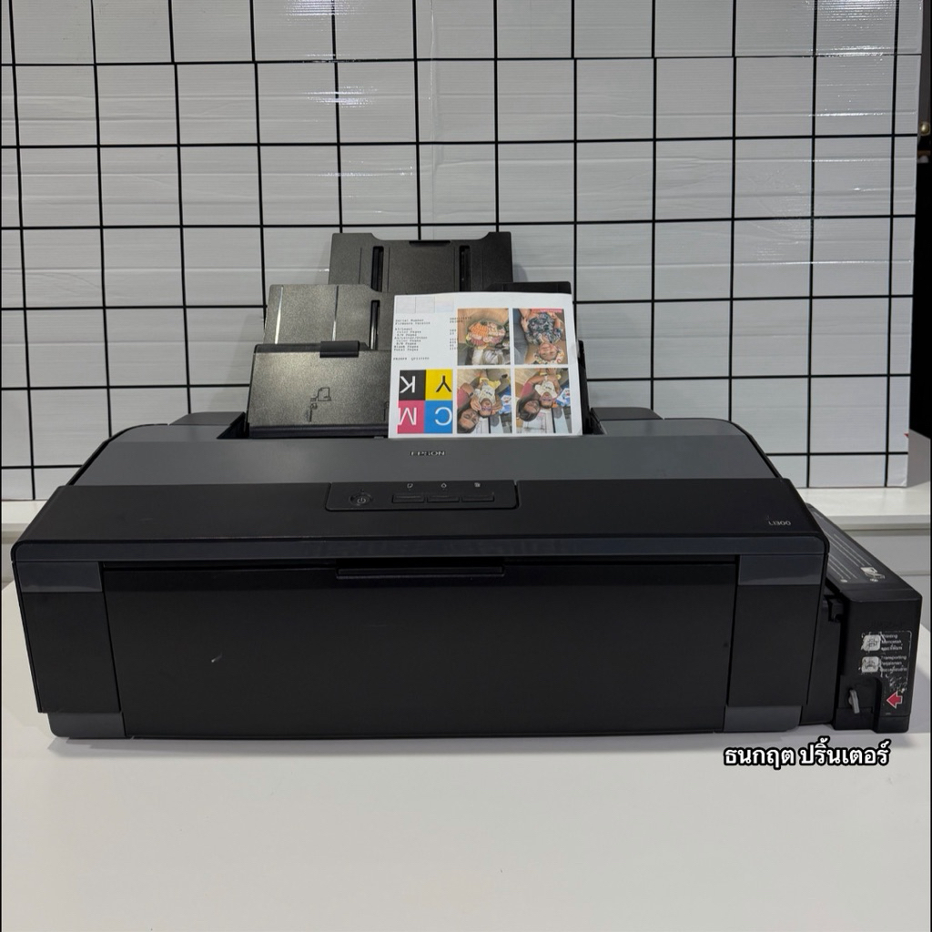 ปริ้นเตอร์ EPSON L1300🖨️ระบบแท้งค์หมึก อิงค์เจ็ท ปริ้น A3- ปริ้น A4 ♦️ปริ้นอย่างเดียว พร้อมใช้งานมือ