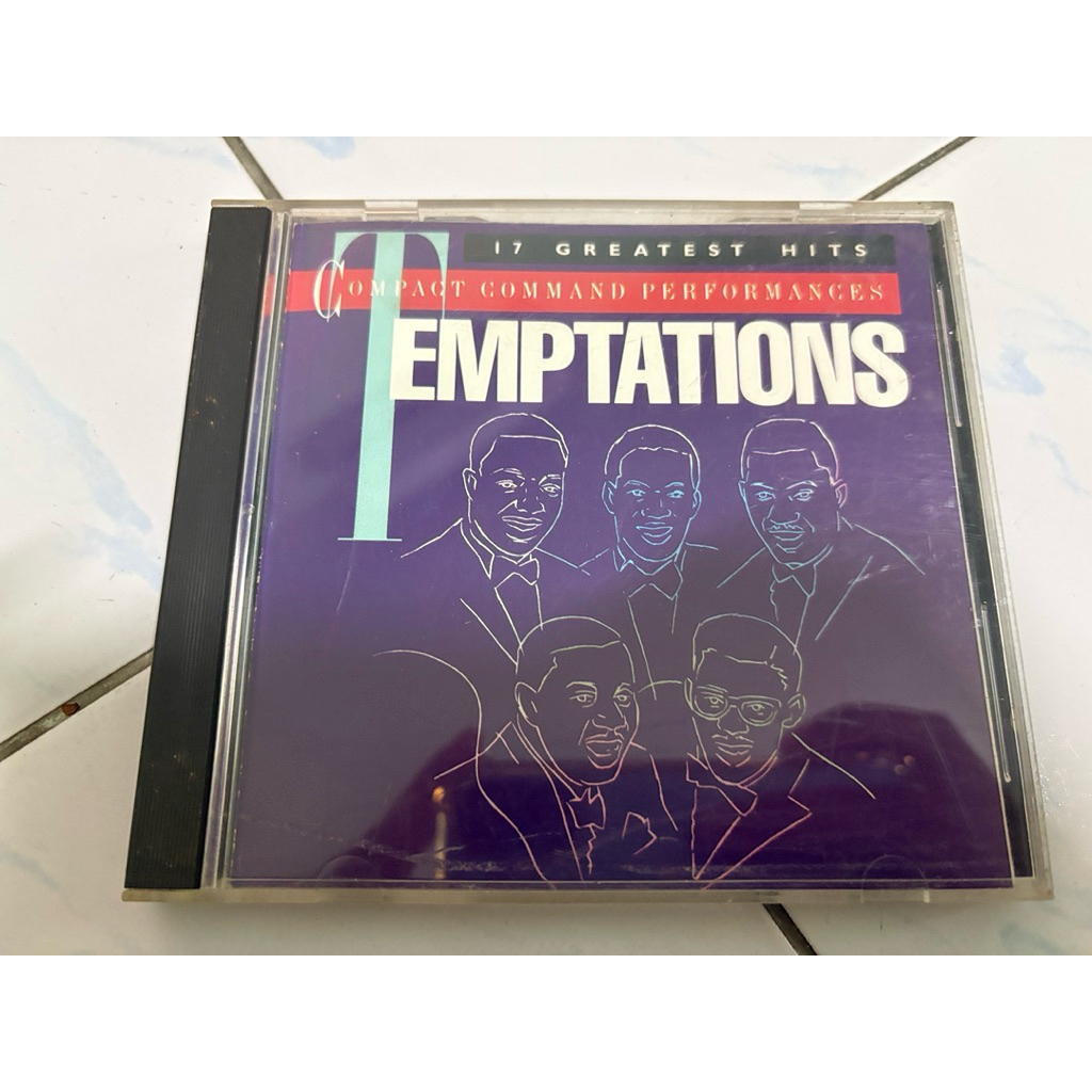 CD : TEMTATIIONS - 17 GREATEST HITS
