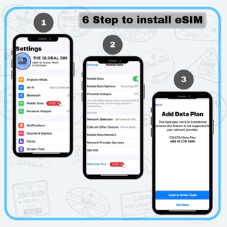 【The Global SIM】Japan eSIM ซิมญี่ปุ่น 3-30 Days 4G/5G Max speed Data