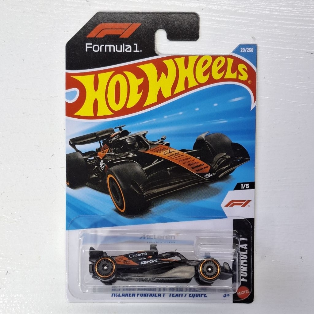 Hot wheels Mclaren F1 Team Equipe แพ็คสวย