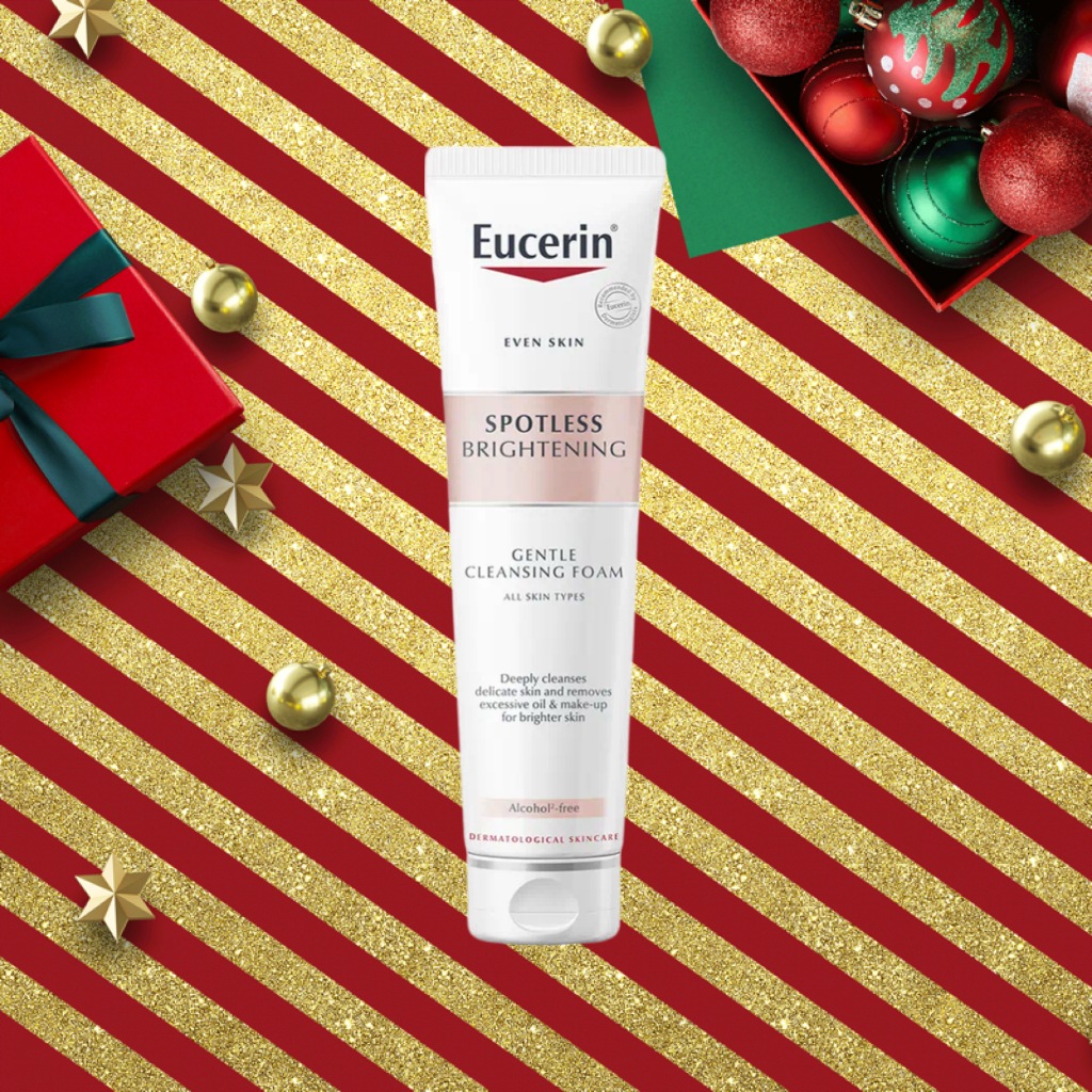 Eucerin Spotless Brightening Gentle Cleansing Foam 150g ยูเซอรินโฟมล้างหน้าดูแลปัญหาฝ้ากระจุดด่างดำ