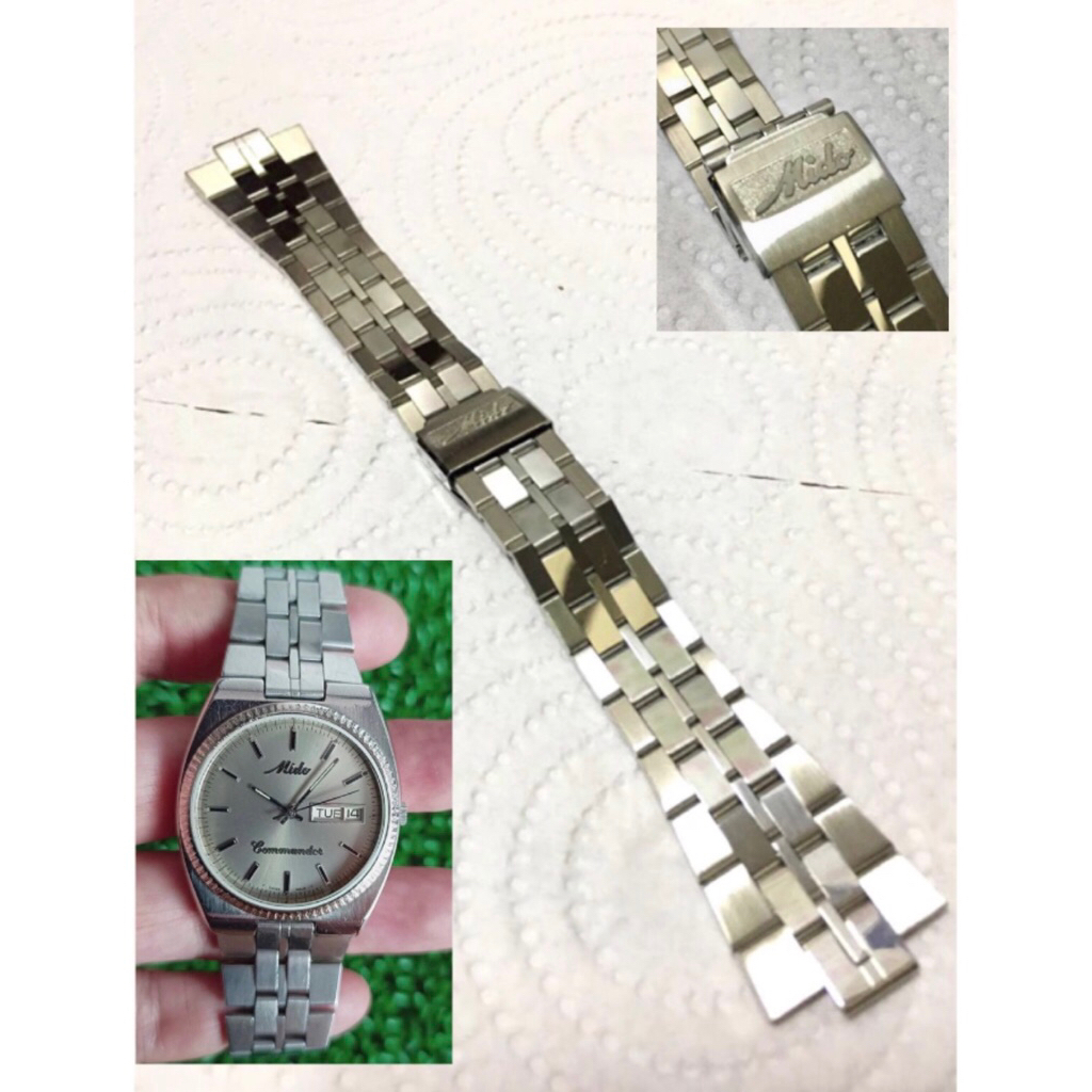 สายนาฬิกาสุภาพบุรุษ Mido STELUX แท้
