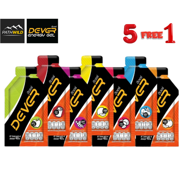 [[[ ซื้อ 6 จ่าย 5 / กดซื้อ 6 ชิ้น ]]] Dever Energy Gel 40ml เจลเพิ่มพลังงาน