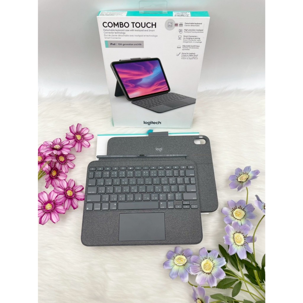เคสคีย์ Logitech Combo Touch for iPad (10th gen & A16 ) **