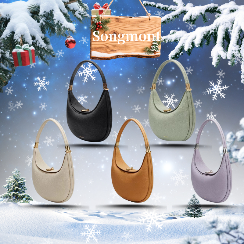 Songmont Medium Luna bag กระเป๋าโท้（ของแท้ 100 %）