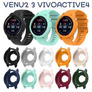เคส Garmin Vivoactive 6 Forerunner 970 570 42 47mm Venu 2 3 Vivoactive 4 เคสกันรอย เคสนาฬิกา ซิลิโคน case