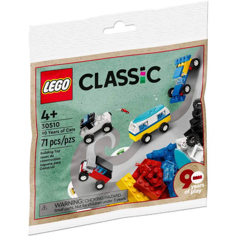 LEGO POLYBAG Classic 90 Years of Cars 30510
