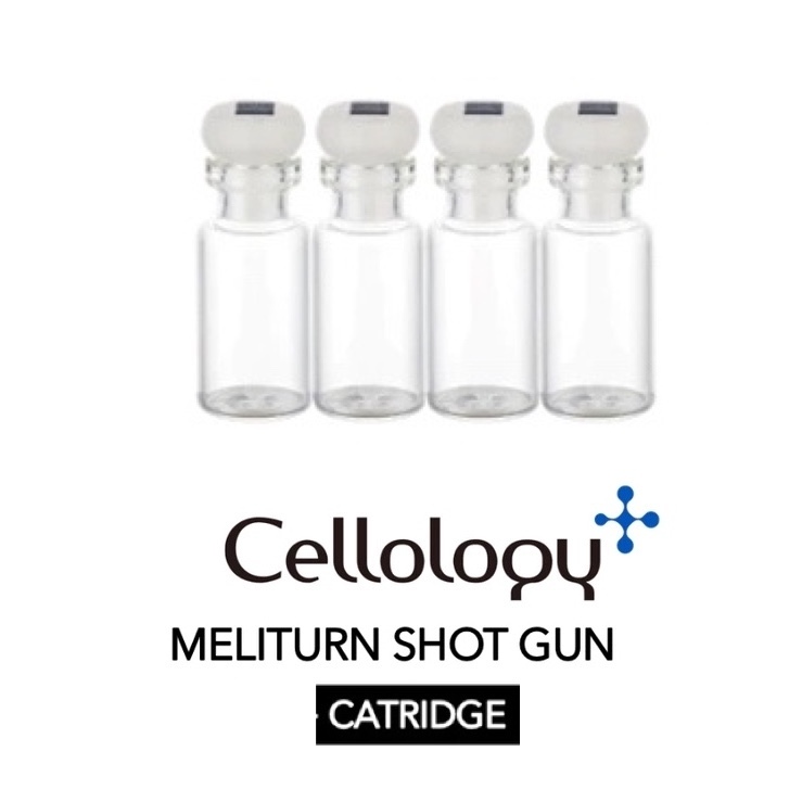 ขวดใส่น้ำยาพร้อมหัว MELITURN SHOT GUN CARTRIDGE อุปกรณ์ดูแลผิวหน้า