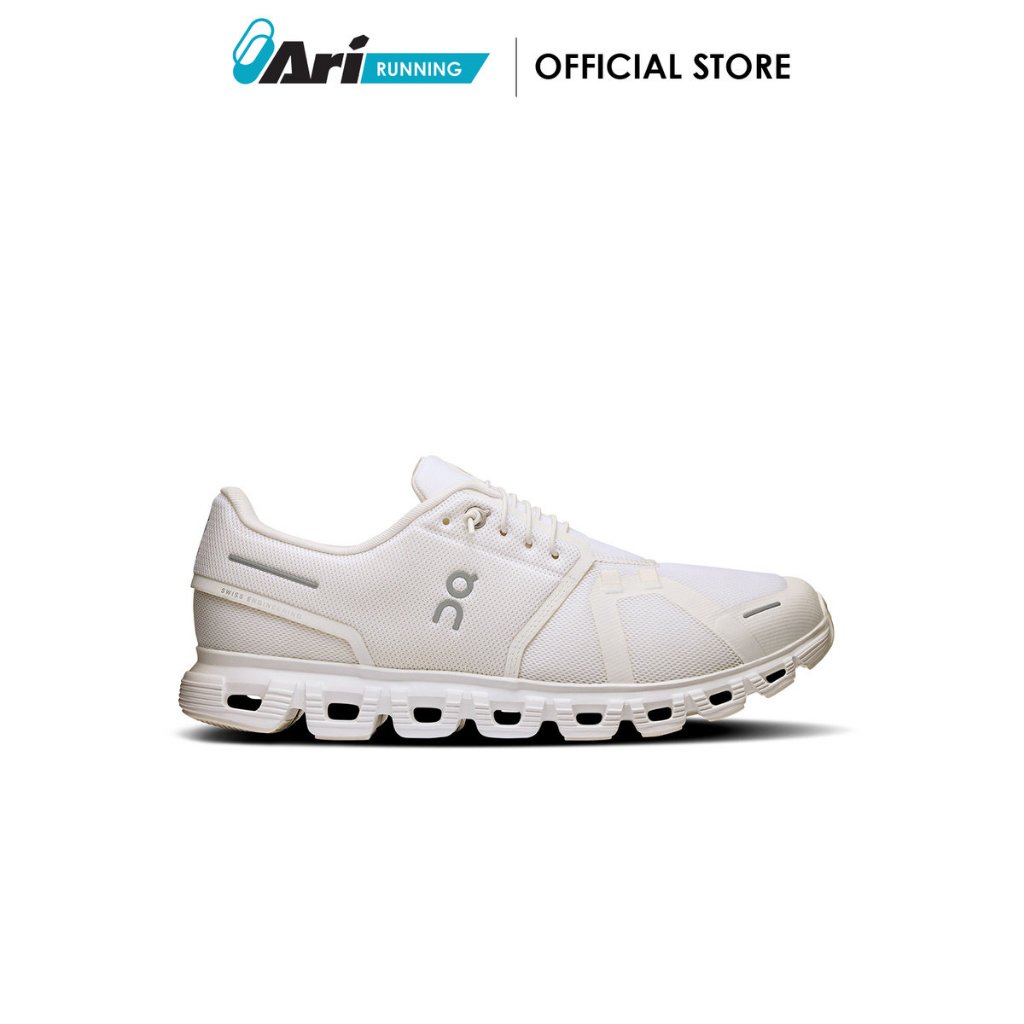 ON M CLOUD 6 - WHITE (ON-3MF10071200) รองเท้าวิ่ง On Running Cloud 6 สีขาว