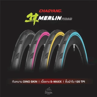 ยางเสือหมอบ Chaoyang merlin สีสันสดใส ขายดี