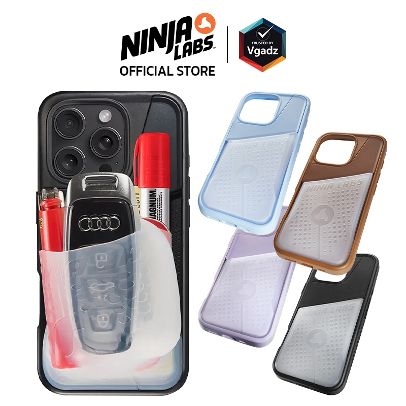 Ninja Labs เคสสำหรับ iPhone 15 Pro Max รุ่น Flex Pouch®
