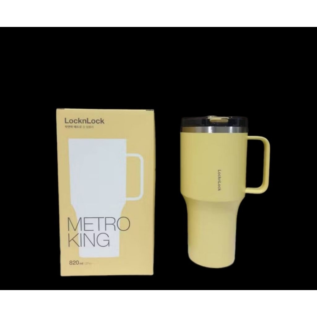 แก้วเก็บอุณหภูมิ LocknLock Metro King Tumbler 