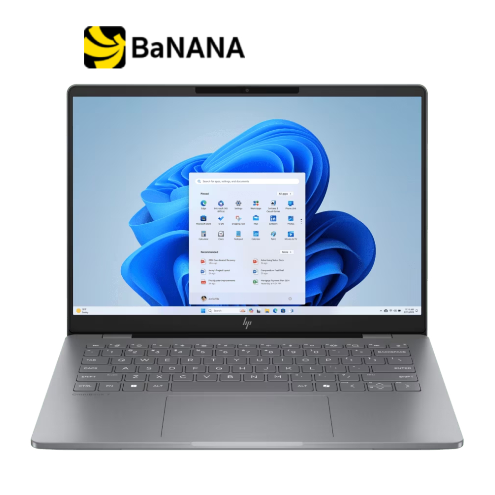 โน๊ตบุ๊ค HP OmniBook 7 AI 14-fr0062TU Silver by Banana IT