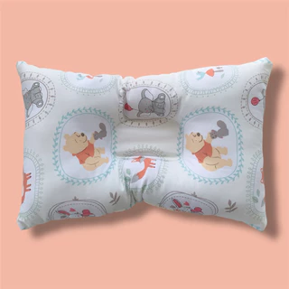 หมอนหลุม ผ้าCotton ออแกนิก 28 x20cm หมอนเด็ก0-2ขวบ หมอนทารก เด็กแรกเกิด เด็กหญิง เด็กผู้ชาย