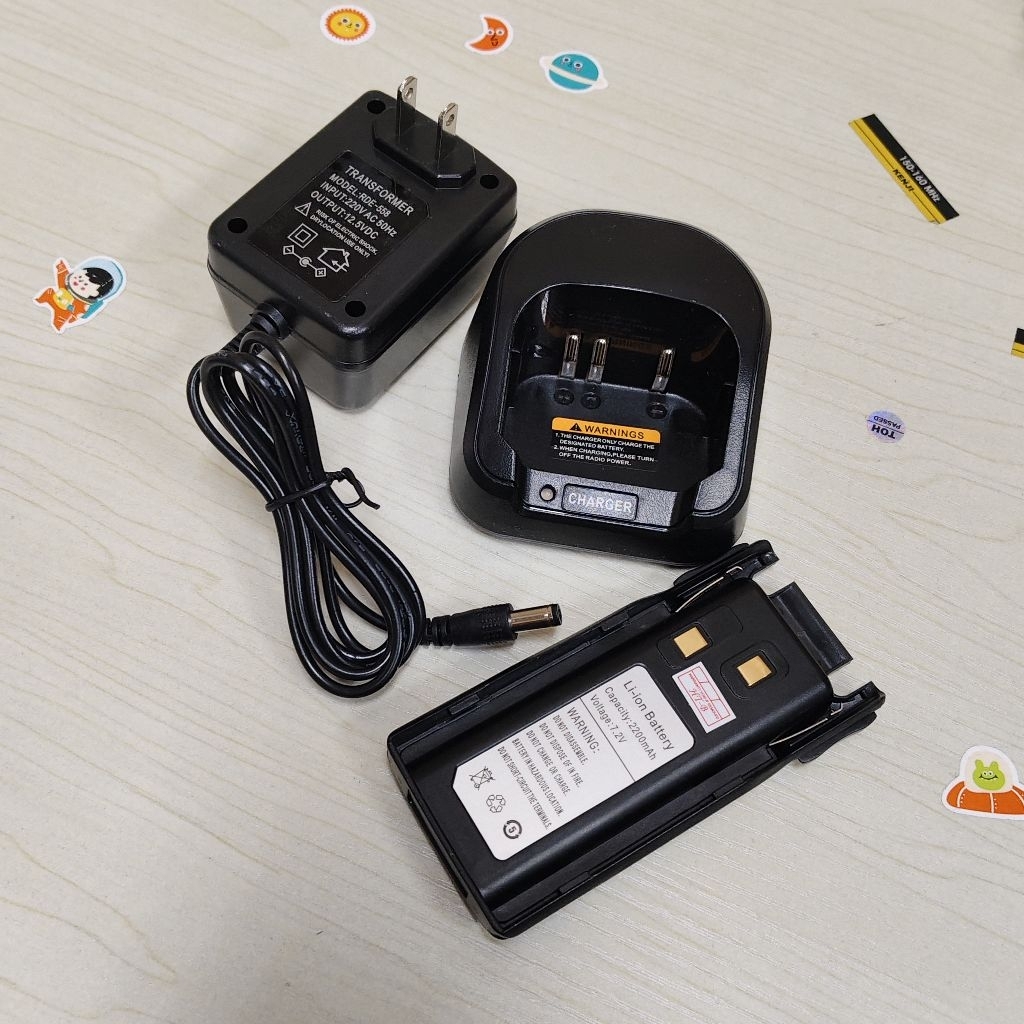 #แท่นชาร์จ แบตเตอรี่วิทยุสื่อสารUV86,822,GP889D